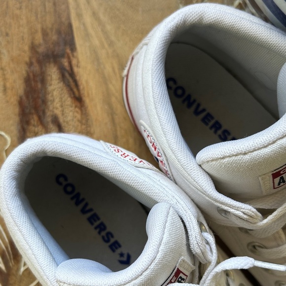 Converse All Star White High-Tops size 10 - Picture 3 of 7